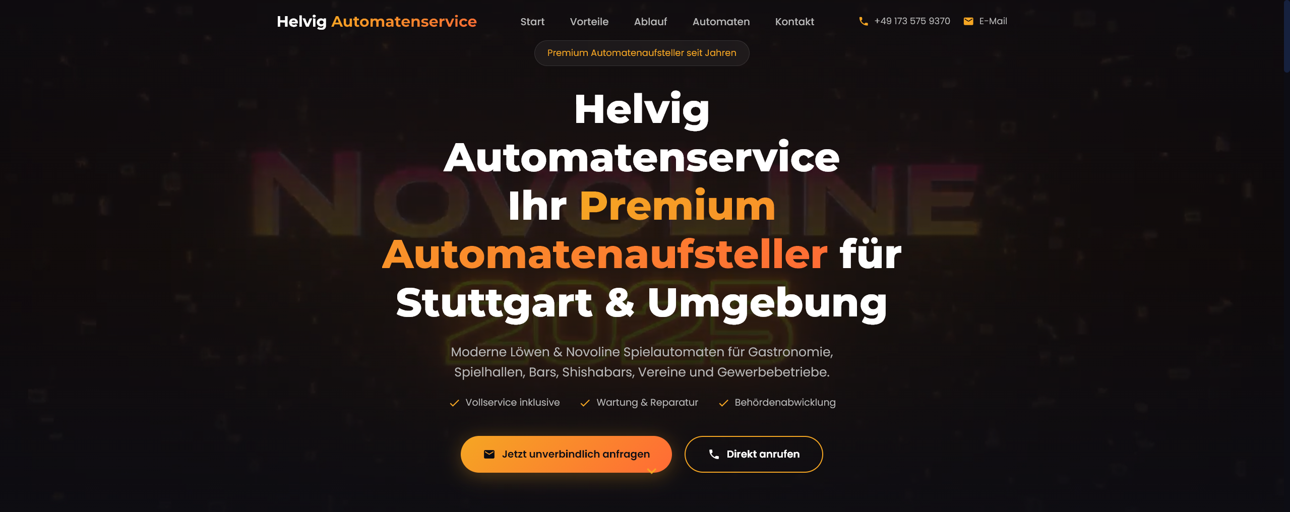 Automatenaufsteller Stuttgart